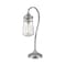 Z-Lite Celeste 1 Light Table Lamp, Brushed Nickel And Clear Seedy TL120-BN - alternate 5
